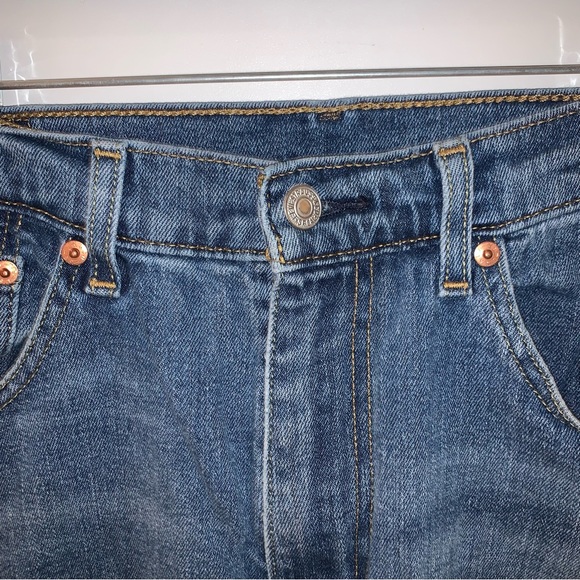 Men’s Levi’s Straight Leg 505 Jeans Size W34 L32 - Picture 2 of 8